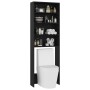 Armario de lavadora negro 64x24x190 cm de vidaXL, Accesorios para lavadoras y secadoras - Ref: Foro24-808405, Precio: 69,41 €...