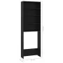 Armario de lavadora negro 64x24x190 cm de vidaXL, Accesorios para lavadoras y secadoras - Ref: Foro24-808405, Precio: 68,74 €...