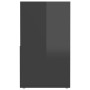 Mueble de TV madera contrachapada gris brillante 149x30x52 cm de vidaXL, Muebles TV - Ref: Foro24-808367, Precio: 61,52 €, De...