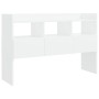 Aparador de madera contrachapada blanco 105x30x70 cm de vidaXL, Aparadores - Ref: Foro24-808377, Precio: 71,10 €, Descuento: %