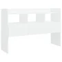 Aparador de madera contrachapada blanco 105x30x70 cm de vidaXL, Aparadores - Ref: Foro24-808377, Precio: 70,16 €, Descuento: %