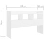 Aparador de madera contrachapada blanco 105x30x70 cm de vidaXL, Aparadores - Ref: Foro24-808377, Precio: 71,10 €, Descuento: %