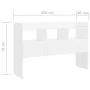 Aparador de madera contrachapada blanco 105x30x70 cm de vidaXL, Aparadores - Ref: Foro24-808377, Precio: 70,16 €, Descuento: %