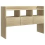 Aparador de madera contrachapada roble Sonoma 105x30x70 cm de vidaXL, Aparadores - Ref: Foro24-808380, Precio: 62,15 €, Descu...