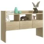 Aparador de madera contrachapada roble Sonoma 105x30x70 cm de vidaXL, Aparadores - Ref: Foro24-808380, Precio: 62,15 €, Descu...