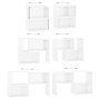 Mueble de TV madera contrachapada blanco brillante 104x30x52 cm de vidaXL, Muebles TV - Ref: Foro24-808356, Precio: 46,49 €, ...