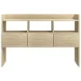 Aparador de madera contrachapada roble Sonoma 105x30x70 cm de vidaXL, Aparadores - Ref: Foro24-808380, Precio: 62,15 €, Descu...