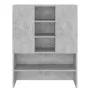 Armario de lavadora gris hormigón 70,5x25,5x90 cm de vidaXL, Accesorios para lavadoras y secadoras - Ref: Foro24-808390, Prec...