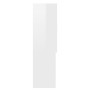Armario de lavadora blanco brillante 70,5x25,5x90 cm de vidaXL, Accesorios para lavadoras y secadoras - Ref: Foro24-808392, P...