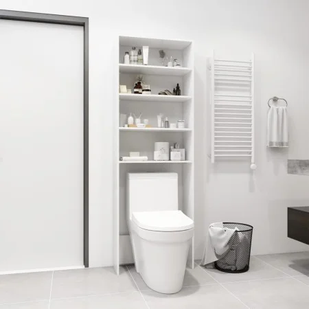 Armario de lavadora blanco 64x24x190 cm de vidaXL, Accesorios para lavadoras y secadoras - Ref: Foro24-808404, Precio: 71,80 ...