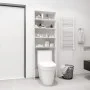 Armario de lavadora blanco 64x24x190 cm de vidaXL, Accesorios para lavadoras y secadoras - Ref: Foro24-808404, Precio: 71,80 ...