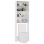 Armario de lavadora blanco 64x24x190 cm de vidaXL, Accesorios para lavadoras y secadoras - Ref: Foro24-808404, Precio: 72,66 ...