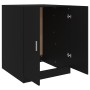 Armario de lavadora negro 71x71,5x91,5 cm de vidaXL, Accesorios para lavadoras y secadoras - Ref: Foro24-808396, Precio: 83,3...