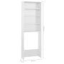 Armario de lavadora blanco brillante 64x24x190 cm de vidaXL, Accesorios para lavadoras y secadoras - Ref: Foro24-808410, Prec...