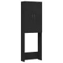 Armario de lavadora negro 64x25,5x190 cm de vidaXL, Accesorios para lavadoras y secadoras - Ref: Foro24-808414, Precio: 92,84...