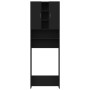 Armario de lavadora negro 64x25,5x190 cm de vidaXL, Accesorios para lavadoras y secadoras - Ref: Foro24-808423, Precio: 89,10...