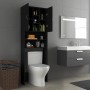 Armario de lavadora negro 64x25,5x190 cm de vidaXL, Accesorios para lavadoras y secadoras - Ref: Foro24-808423, Precio: 89,10...