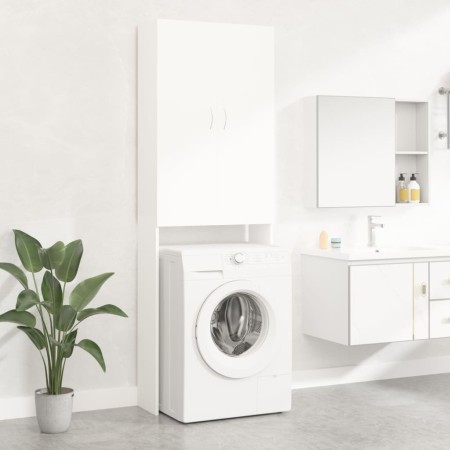 Armario de lavadora blanco 64x25,5x190 cm de vidaXL, Accesorios para lavadoras y secadoras - Ref: Foro24-808413, Precio: 81,5...