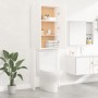Armario de lavadora blanco 64x25,5x190 cm de vidaXL, Accesorios para lavadoras y secadoras - Ref: Foro24-808413, Precio: 81,5...