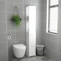 Badezimmerschrank aus Sperrholz weiß 25x26,5x170 cm von vidaXL, Badezimmermöbel - Ref: Foro24-808431, Preis: 61,31 €, Rabatt: %
