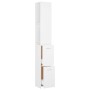 Armario de baño madera contrachapada blanco 25x26,5x170 cm de vidaXL, Muebles de baño - Ref: Foro24-808431, Precio: 62,45 €, ...