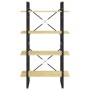 Estantería de 4 niveles madera maciza de pino 80x30x140 cm en Librerías y estanterías | Comprar online en Foru.es