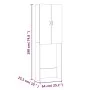 Armario para lavadora blanco brillo 64x25,5x190 cm de vidaXL, Accesorios para lavadoras y secadoras - Ref: Foro24-808419, Pre...