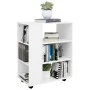 Weißer Sperrholzschrank mit Rollen 60x35x75 cm von vidaXL, Schließfächer und Lagerschränke - Ref: Foro24-808449, Preis: 59,18...