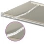Toldo retráctil manual con luz LED color crema 6x3 m en Toldos | Comprar online en Foru.es