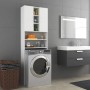 Armario de lavadora blanco 64x25,5x190 cm de vidaXL, Accesorios para lavadoras y secadoras - Ref: Foro24-808422, Precio: 92,1...