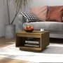 Mesa de centro de madera maciza pino marrón miel 50x50x33,5 cm de vidaXL, Mesas de centro - Ref: Foro24-808506, Precio: 47,25...