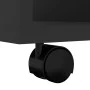 Armario con ruedas madera contrachapada negro 60x53x72 cm de vidaXL, Taquillas y armarios de almacenamiento - Ref: Foro24-808...