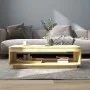 Solid pine wood coffee table 110x50x33.5 cm by vidaXL, Coffee table - Ref: Foro24-808508, Price: 50,17 €, Discount: %