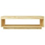 Mesa de centro de madera maciza de pino 110x50x33,5 cm de vidaXL, Mesas de centro - Ref: Foro24-808508, Precio: 50,61 €, Desc...