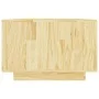 Solid pine wood coffee table 110x50x33.5 cm by vidaXL, Coffee table - Ref: Foro24-808508, Price: 50,17 €, Discount: %