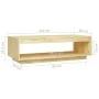 Solid pine wood coffee table 110x50x33.5 cm by vidaXL, Coffee table - Ref: Foro24-808508, Price: 50,17 €, Discount: %