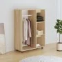 Armario madera de ingeniería color roble Sonoma 80x40x110 cm de vidaXL, Armarios roperos - Ref: Foro24-808516, Precio: 74,14 ...