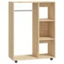 Armario madera de ingeniería color roble Sonoma 80x40x110 cm de vidaXL, Armarios roperos - Ref: Foro24-808516, Precio: 74,14 ...