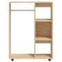 Armario madera de ingeniería color roble Sonoma 80x40x110 cm de vidaXL, Armarios roperos - Ref: Foro24-808516, Precio: 75,09 ...