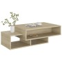 Mesa de centro madera contrachapada roble Sonoma 105x55x32 cm de vidaXL, Mesas de centro - Ref: Foro24-808525, Precio: 66,38 ...