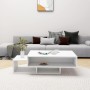Mesa de centro madera contrachapada blanco 105x55x32 cm de vidaXL, Mesas de centro - Ref: Foro24-808522, Precio: 64,99 €, Des...