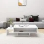 Mesa de centro madera contrachapada blanco 105x55x32 cm de vidaXL, Mesas de centro - Ref: Foro24-808522, Precio: 68,45 €, Des...