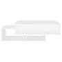 Mesa de centro madera contrachapada blanco 105x55x32 cm de vidaXL, Mesas de centro - Ref: Foro24-808522, Precio: 68,45 €, Des...