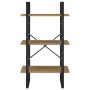 Estantería de almacenaje madera maciza de pino 60x30x105 cm en Librerías y estanterías | Comprar online en Foru.es