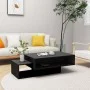 Mesa de centro madera ingeniería negra 105x55x32 cm de vidaXL, Mesas de centro - Ref: Foro24-808523, Precio: 76,17 €, Descuen...