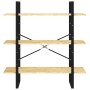 Estantería de 3 niveles madera maciza de pino 100x30x105 cm en Librerías y estanterías | Comprar online en Foru.es