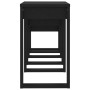 Mesas apilables 3 piezas madera contrachapada negro de vidaXL, Mesas auxiliares - Ref: Foro24-808604, Precio: 57,39 €, Descue...