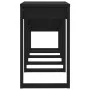 Mesas apilables 3 piezas madera contrachapada negro de vidaXL, Mesas auxiliares - Ref: Foro24-808604, Precio: 54,44 €, Descue...