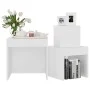 Stackable tables 3 pieces white plywood by vidaXL, Side tables - Ref: Foro24-808594, Price: 55,41 €, Discount: %