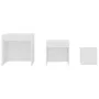 Stackable tables 3 pieces white plywood by vidaXL, Side tables - Ref: Foro24-808594, Price: 55,41 €, Discount: %